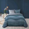 Meilleure affaire 🎁 Paris Prix Parure De Lit 3 Pièces Pampelonne 260x240cm Bleu ⭐ 13
