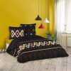 Promo 👏 Paris Prix Parure De Lit 3 Pièces Neo Berbère 240x220cm Noir 🔥 5