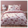 Sortie 😉 Parure Housse De Couette En Microfibre Motif Floral EMMY 🧨 7