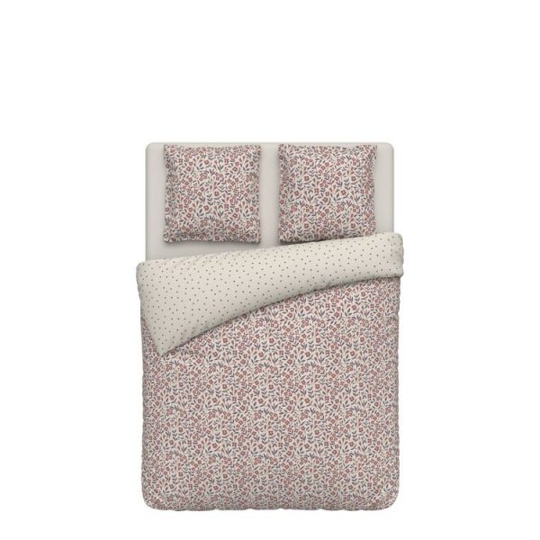 Vente flash 🌟 ACTUEL Parure Housse De Couette En Flanelle Motif Floral FLEURETTE 🥰 1