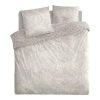 Offres 👏 Parure De Lit 3 Pièces Kachemire 240x220cm Gris ⌛ 13