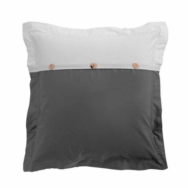 Promo ⌛ Paris Prix Parure De Lit 3 Pièces Versa 240x220cm Anthracite 🎁 3