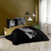 Remise 🎉 Paris Prix Parure De Lit 3 Pièces Manimal 200x200cm Noir 🔔 11