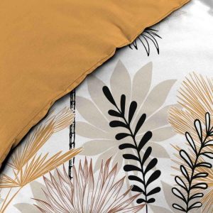 Remise 🎉 Paris Prix Parure De Lit 3 Pièces Calvinia 260x240cm Jaune 🎉 9