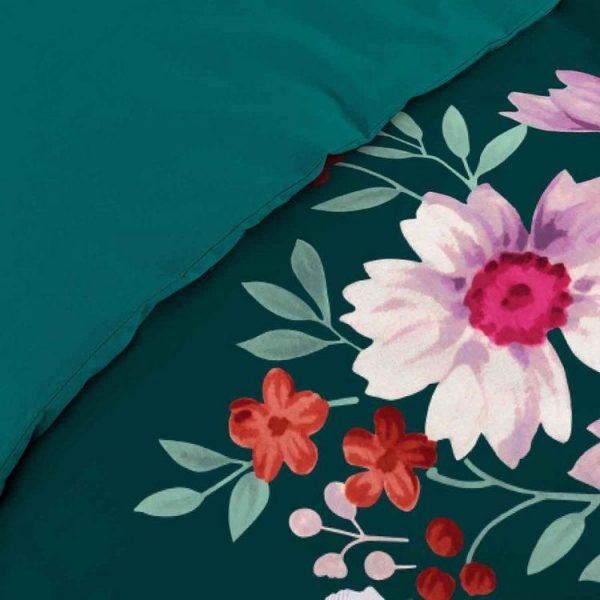 De gros 👍 Paris Prix Parure De Lit 3 Pièces Indirose 260x240cm Vert 🔥 3