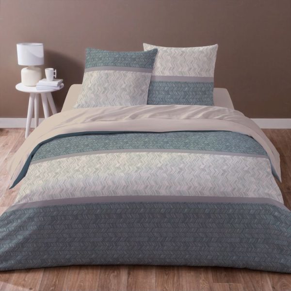 Budget ✨ Parure Housse De Couette En Microfibre Motif Chevron HAY 🎁 1
