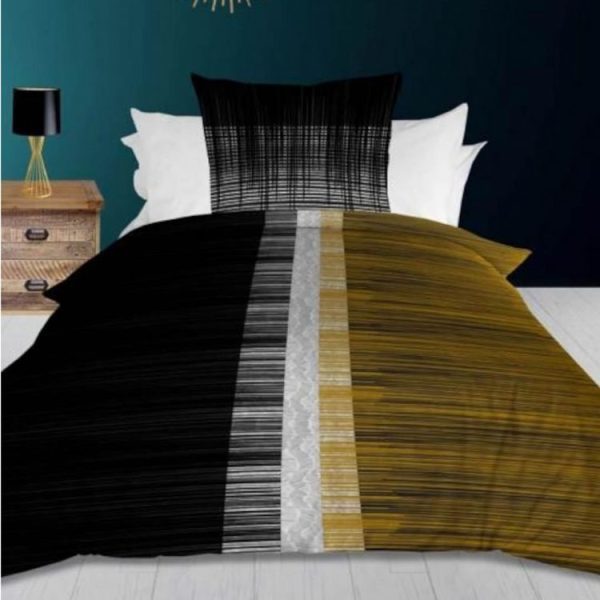 Grosses soldes ❤️ Soleil D’ocre Parure De Lit GRAPHIQUE 🤩 1