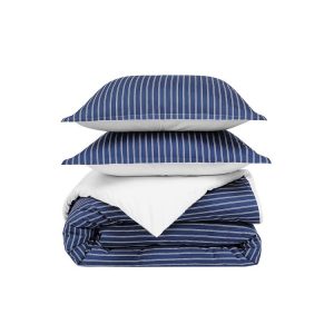 Promo 😍 Sensei Maison Parure Housse De Couette Percale De Coton Avec 2 Taies 65x65cm LINQUIST ⌛ 9
