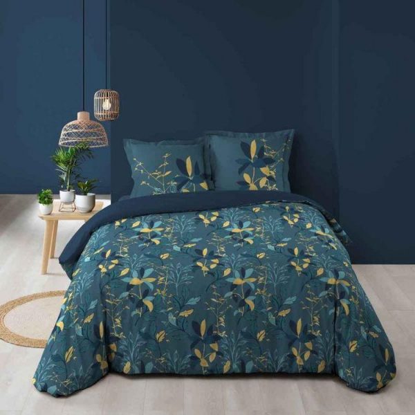 Le moins cher ⌛ Paris Prix Parure De Lit 3 Pièces Graminella 240x220cm Bleu 🔔 1