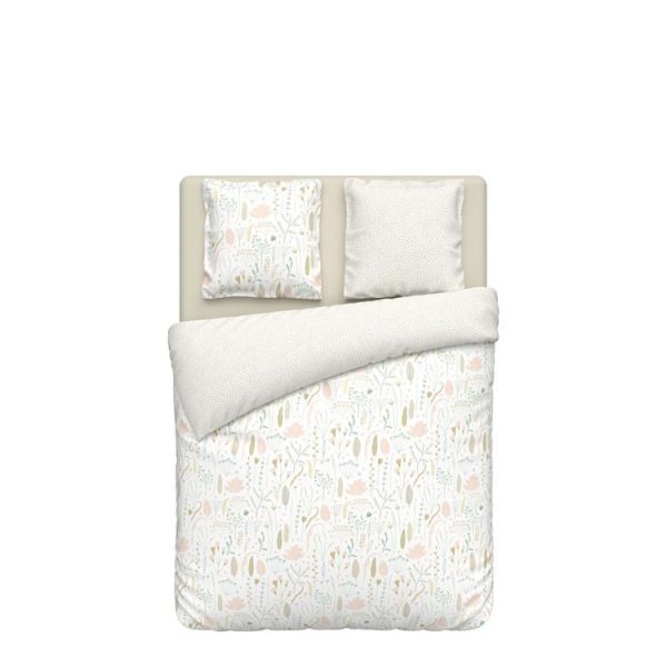Top 10 👍 ACTUEL Parure Housse De Couette En Polycoton 52 Fils Motif Floral RUBBY 🔥 1